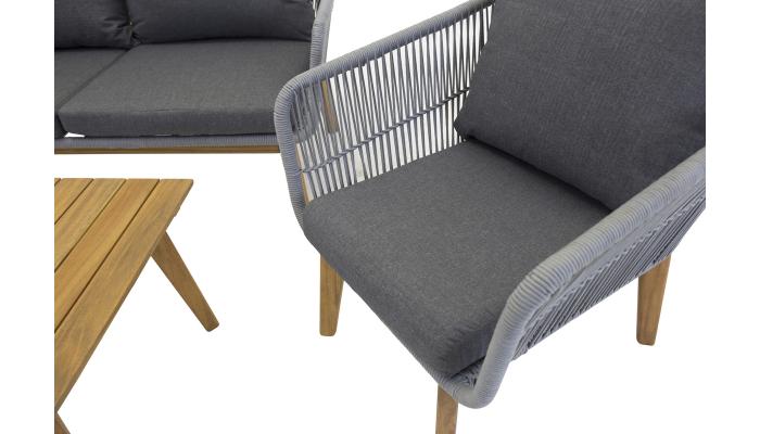 Комплект мебели Paris Sofa Set Gray 015173