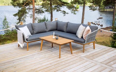 Комплект мебели Paris Corner Gray 015173L