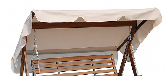 Тент для качелей, бежевый 
